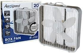 20" 3 Speed Box Fan O64506