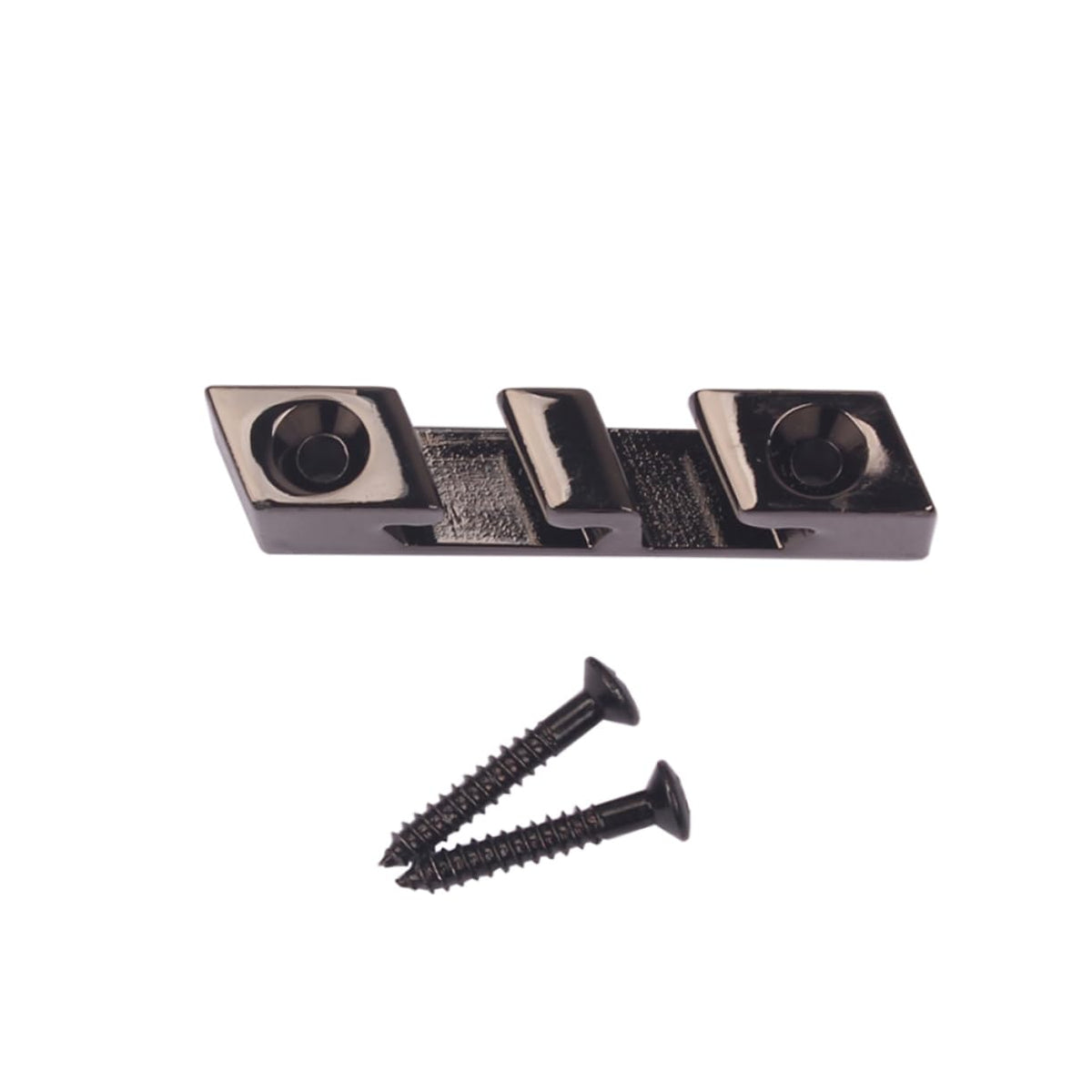Black Metal Bass Guitar String Retainer M639