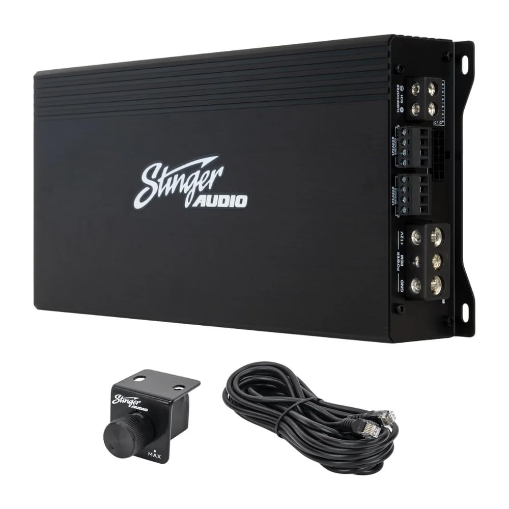 1200W 5-Channel Class D Car Audio Amplifier R81507