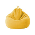 Yellow Large Bean Bag Chair Cover I79638