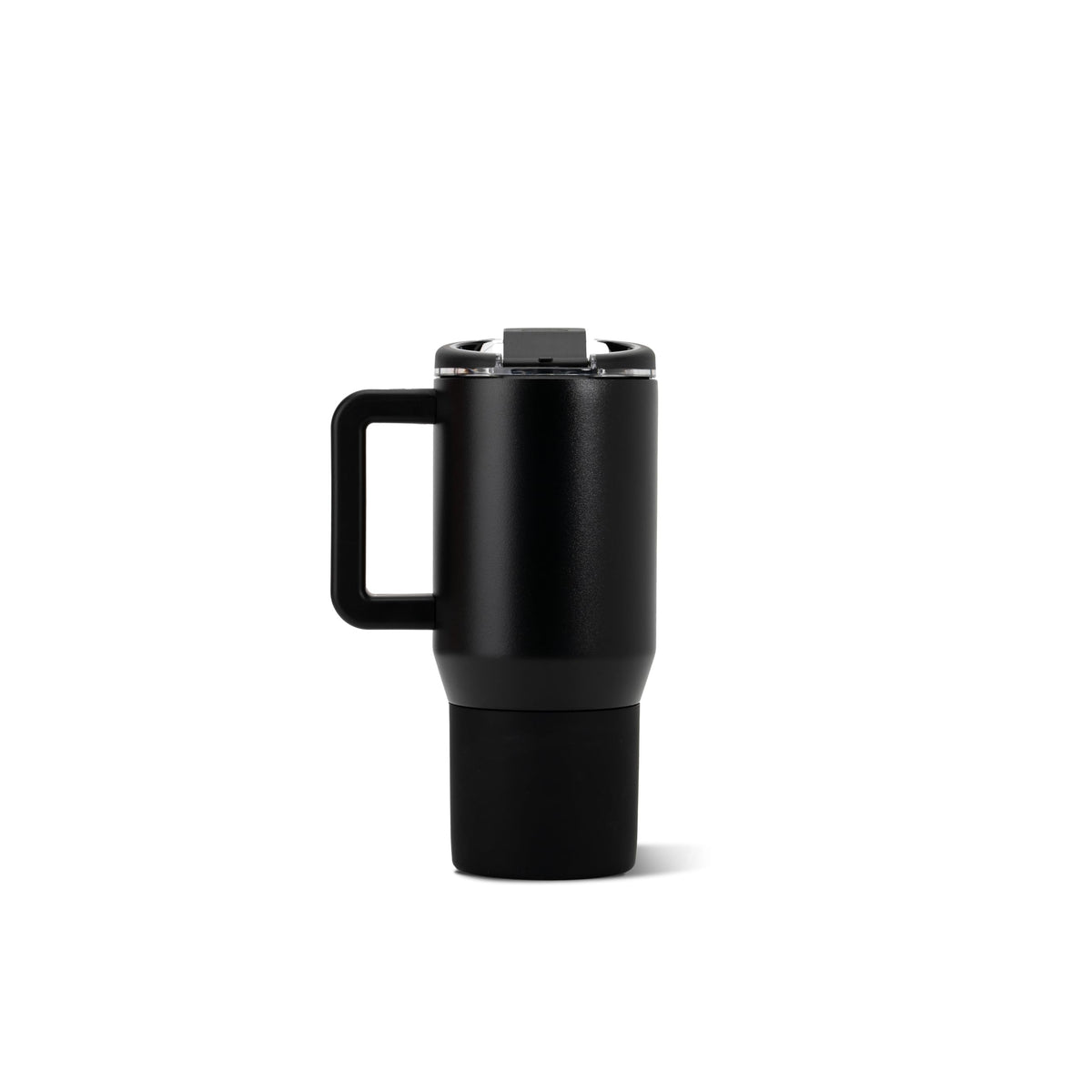 20oz Ceramic-Lined Mug with Handle, Black Y66483
