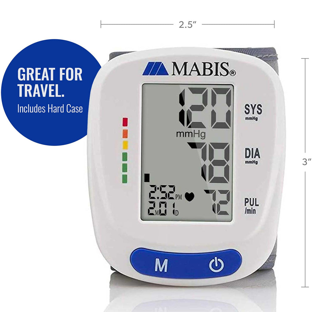 Digital Wrist Blood Pressure Monitor with Automatic Wrist Cuff M6909