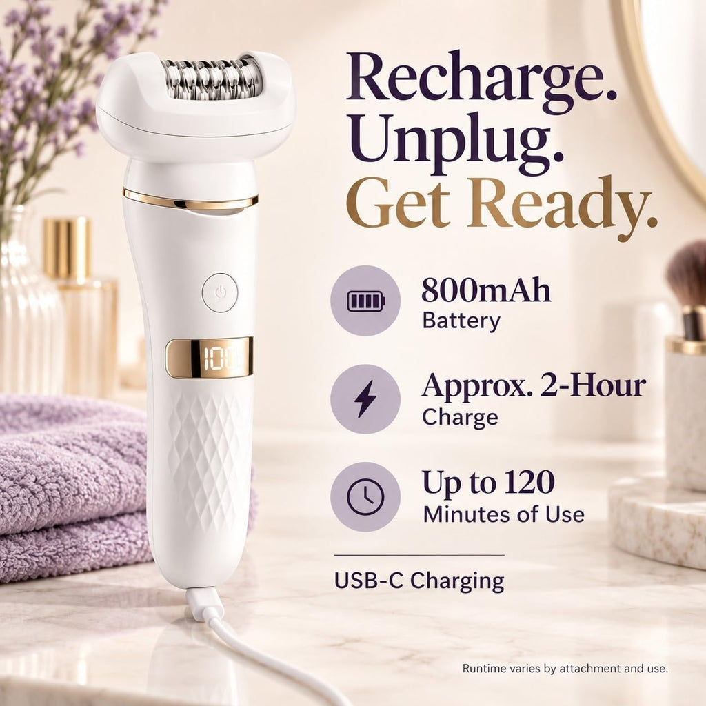 5-in-1 Electric Shaver IPX7 Waterproof V450