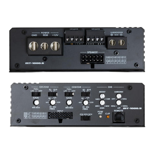 1200W 5-Channel Class D Car Audio Amplifier R81507