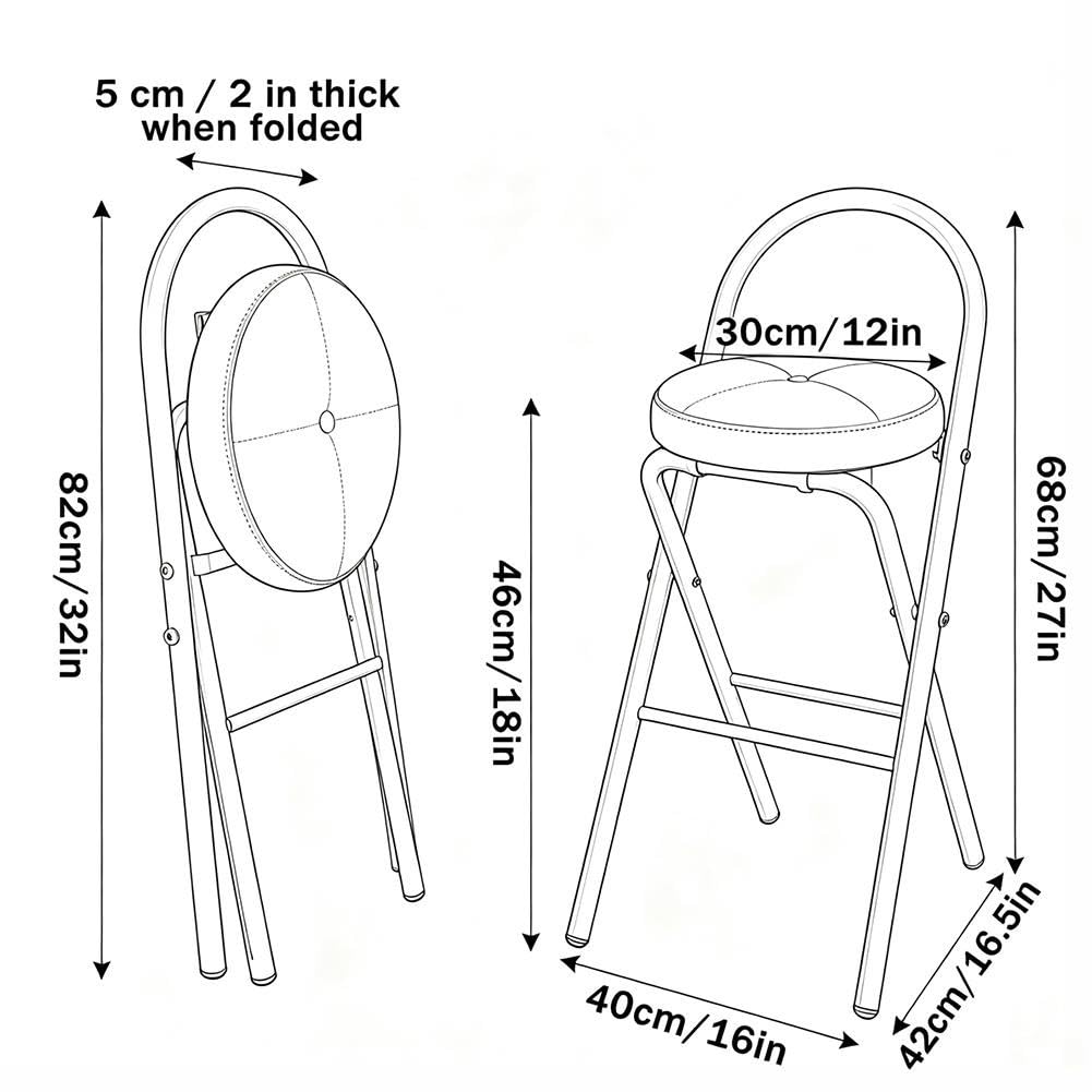 Portable Folding Bar Stool B2341
