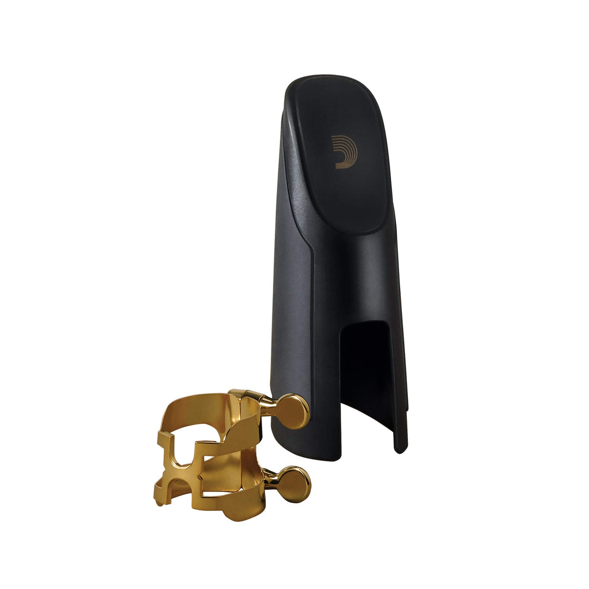 Gold-plated Alto Sax Ligature & Cap D9124