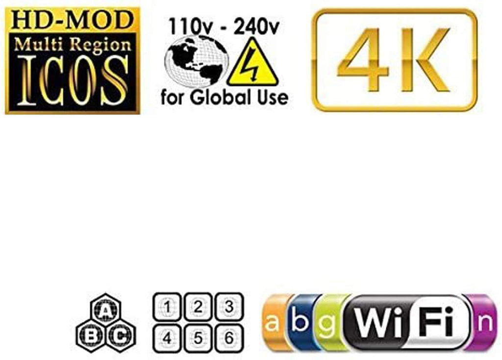 Region Free 4K Ultra HD Blu Ray Player G635
