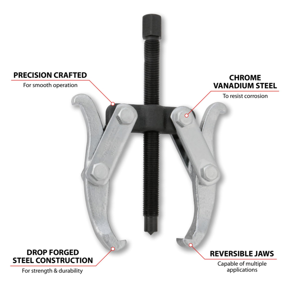 6 in. 2-Jaw Gear Puller N3616