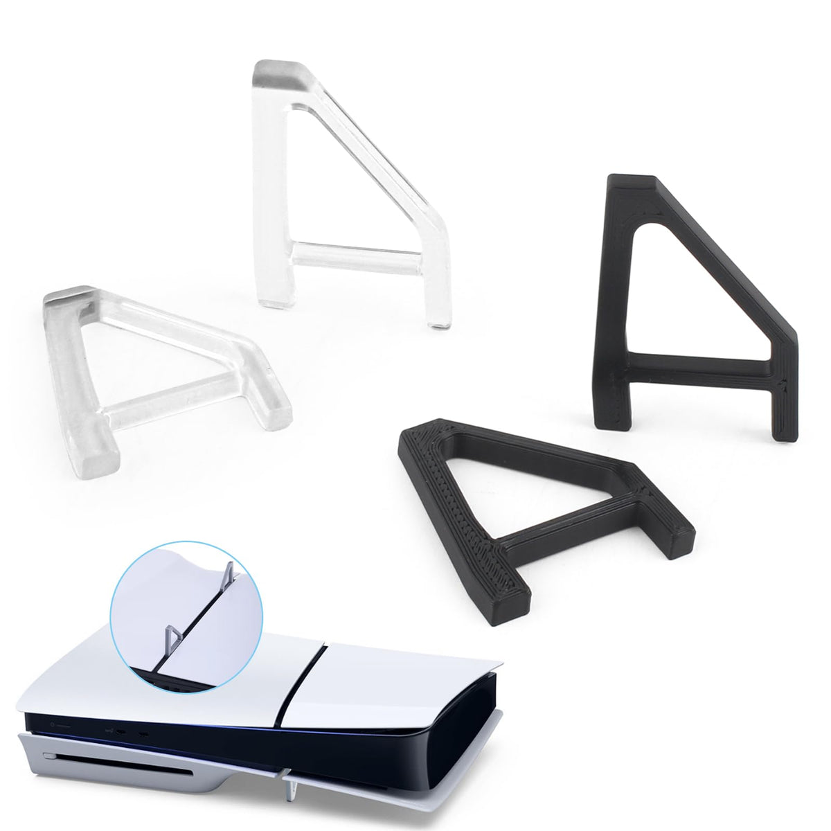4Pcs Console Stand for PS5 Slim M801