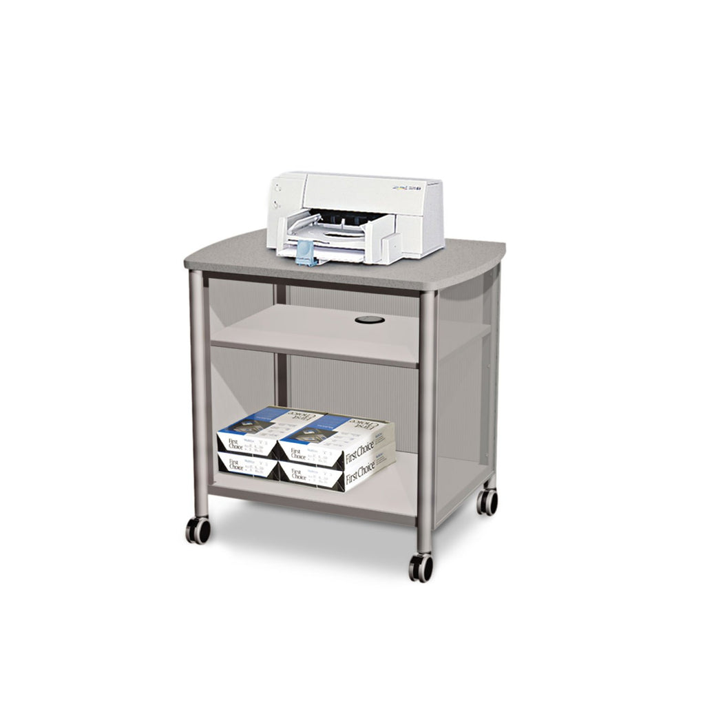 Mobile Print Stand with Swivel Wheels H594