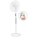 16” Oscillating Stand Fan with Remote, White C675295