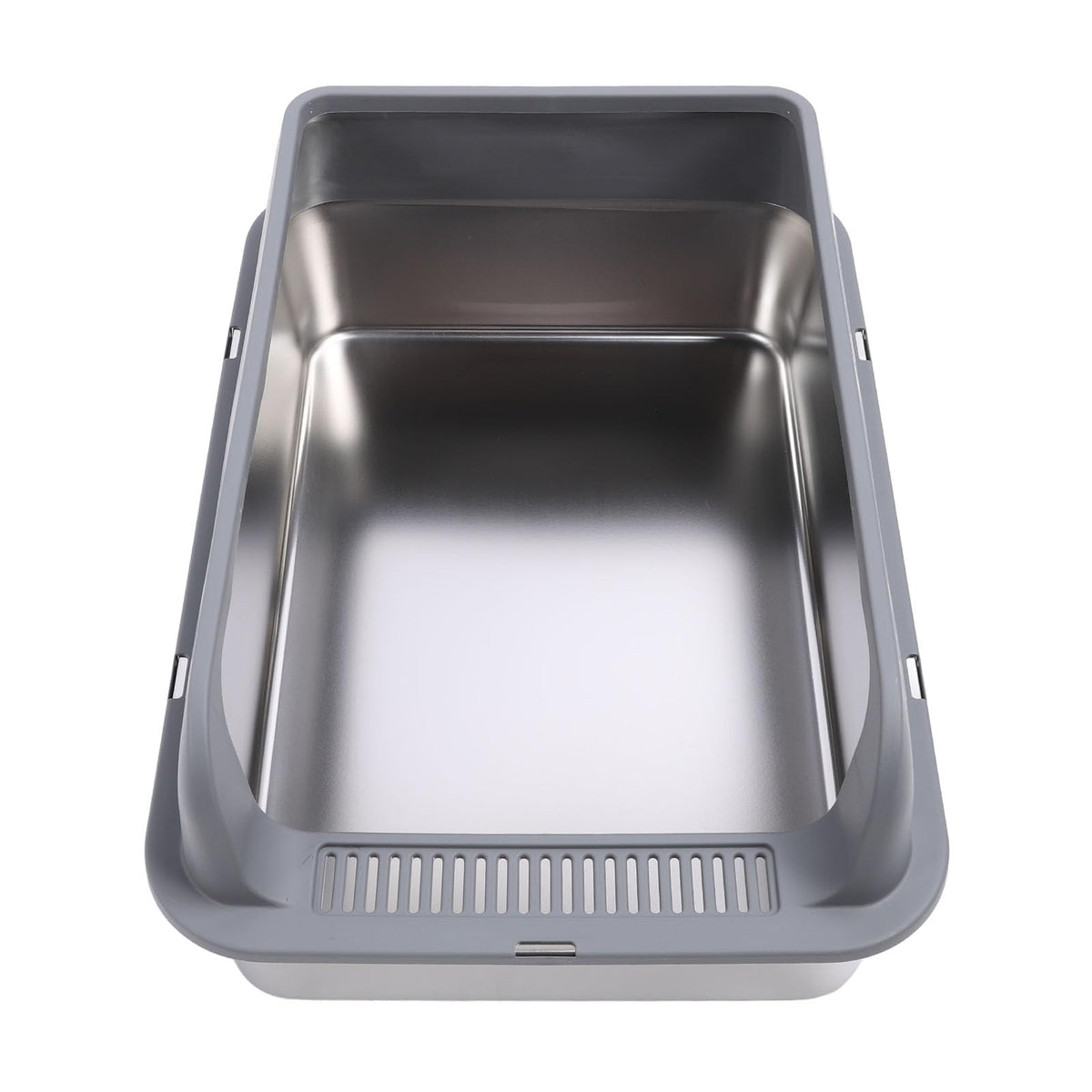 Stainless Steel Enclosed Litter Box with Lid W6761