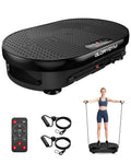 Vibration Plate Exercise Machine with Resistance Bands V693