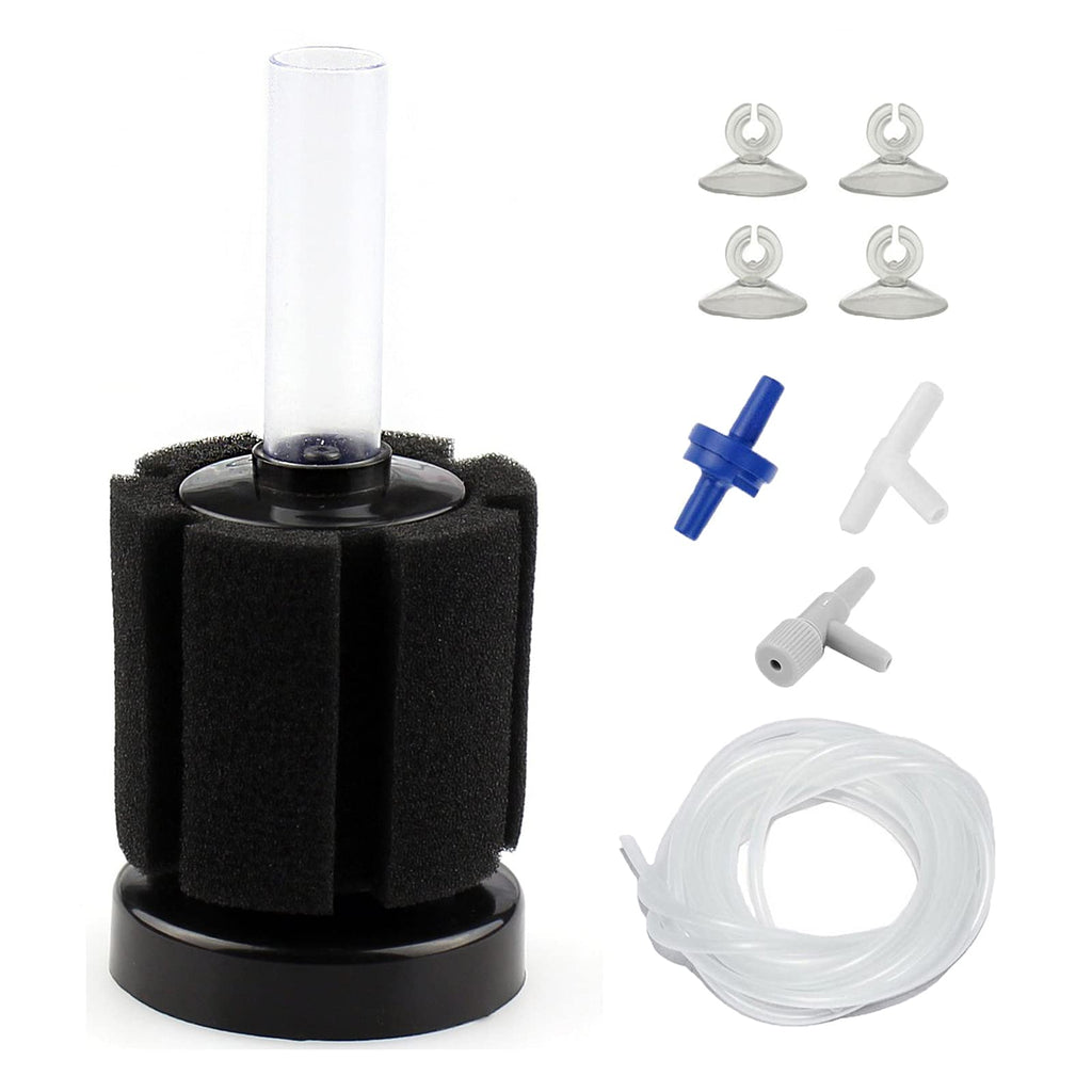 Aquarium Air Powered Sponge Filter with Airline Tubing N7391