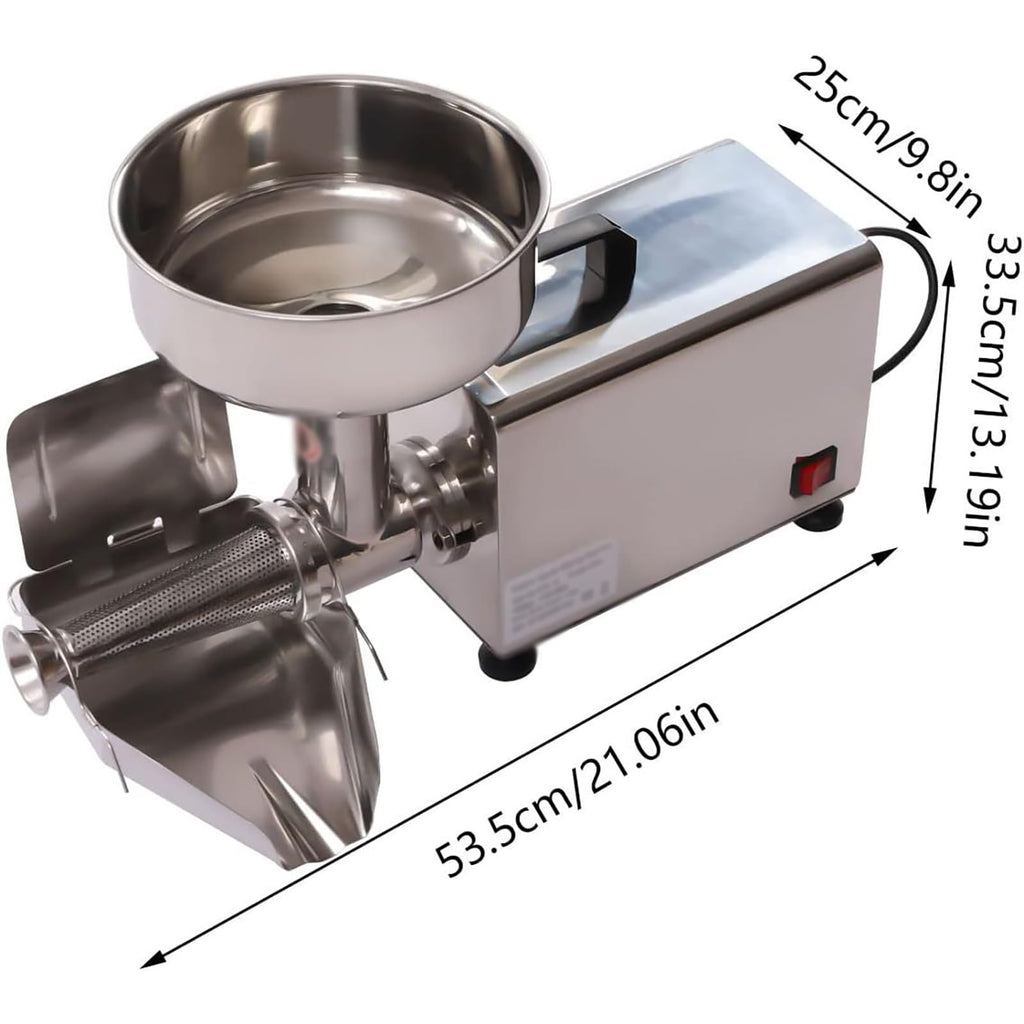 450W Stainless Steel Electric Tomato Strainer Machine X67066