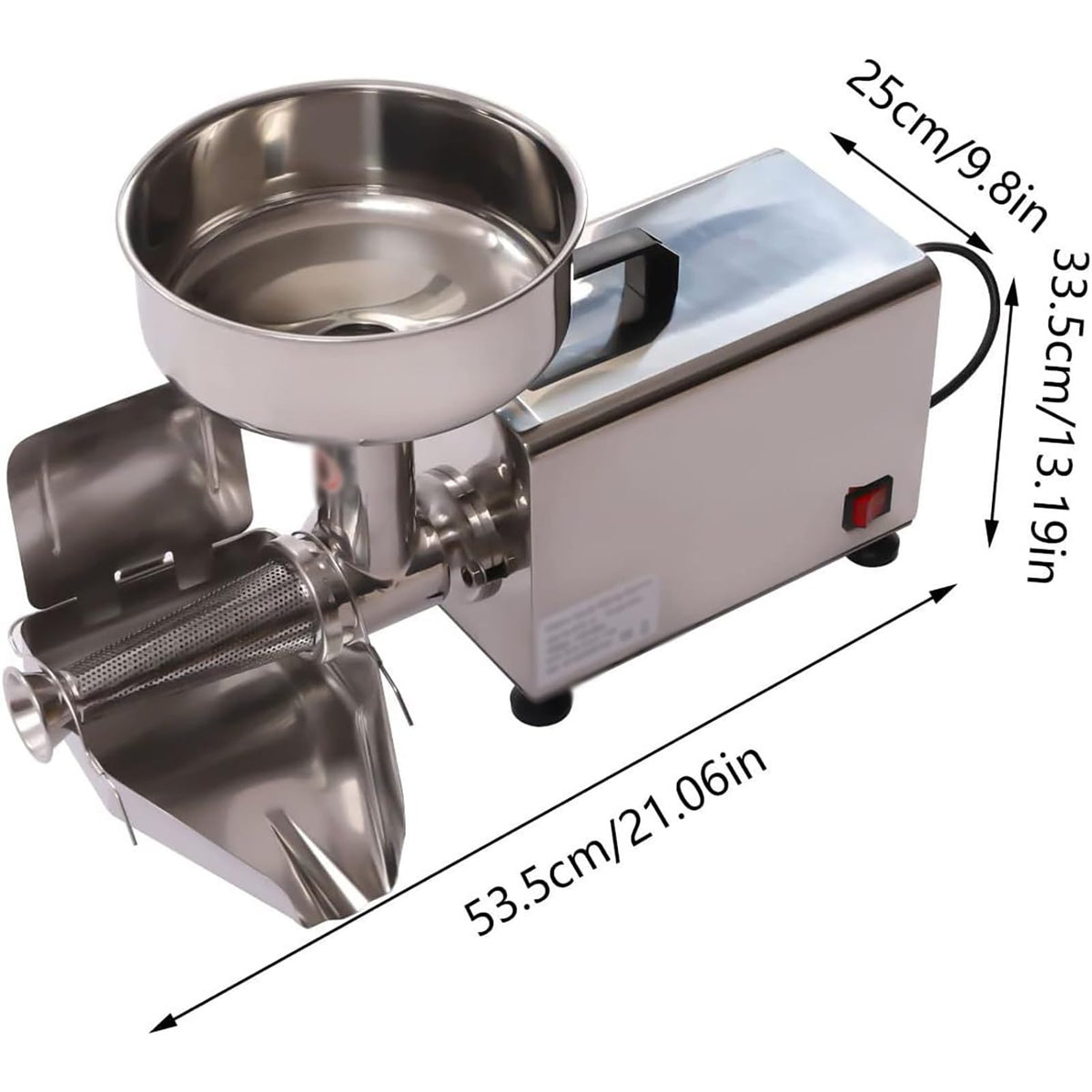 450W Stainless Steel Electric Tomato Strainer Machine X67066