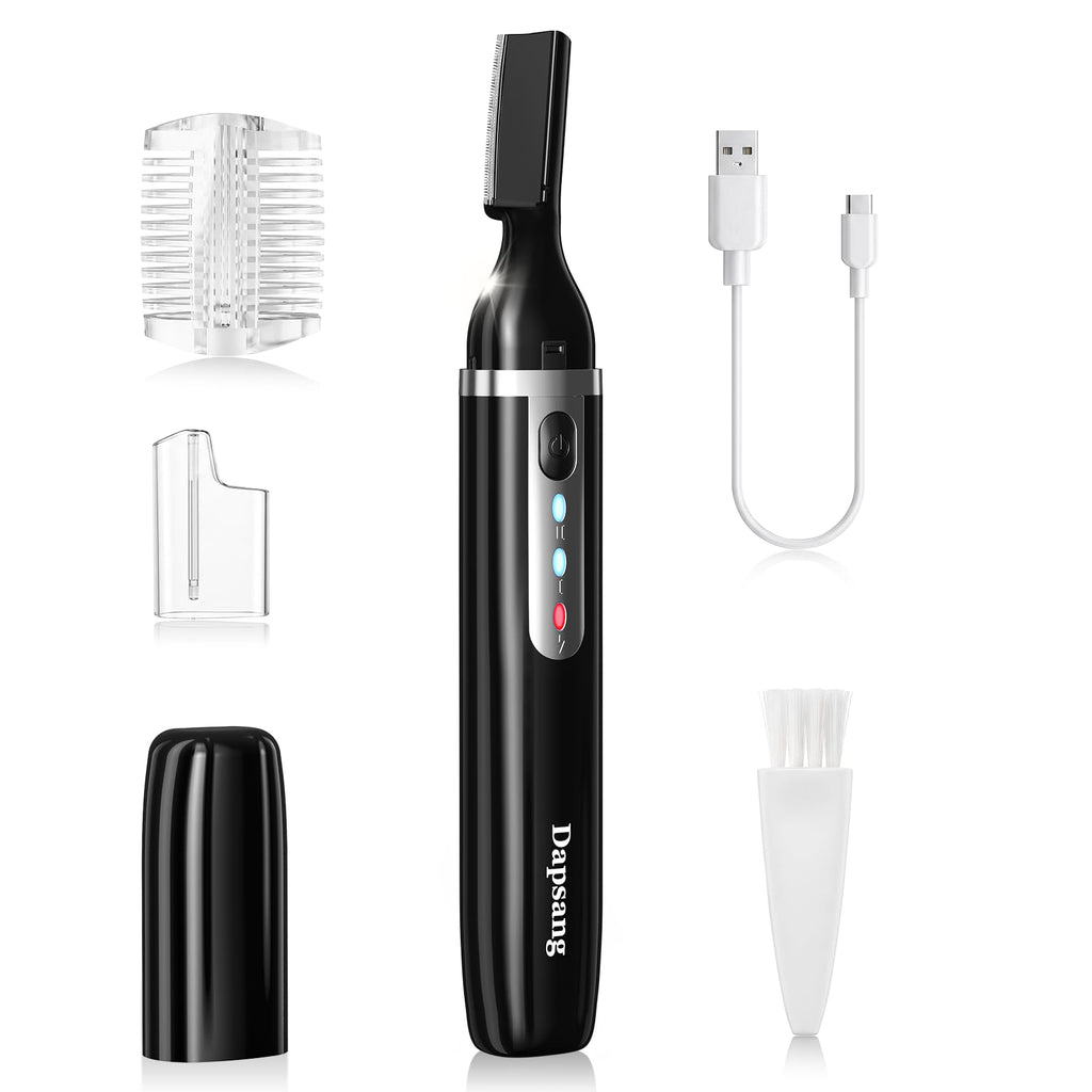 Electric Rechargeable Eyebrow Trimmer with Rinseable Blade D93260
