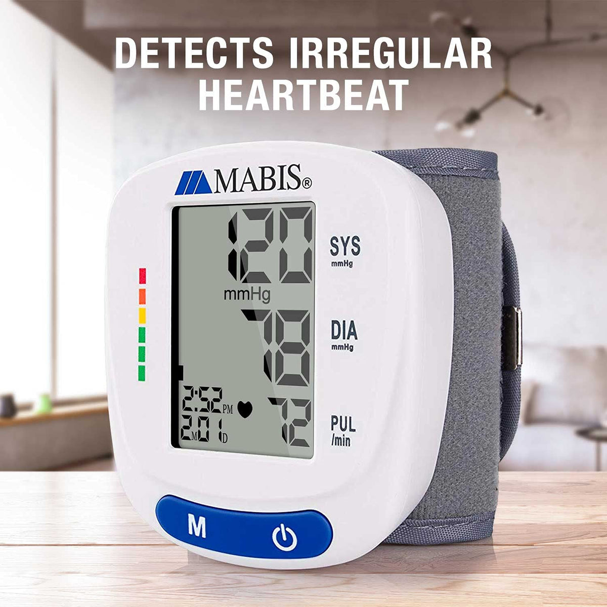 Digital Wrist Blood Pressure Monitor with Automatic Wrist Cuff M6909