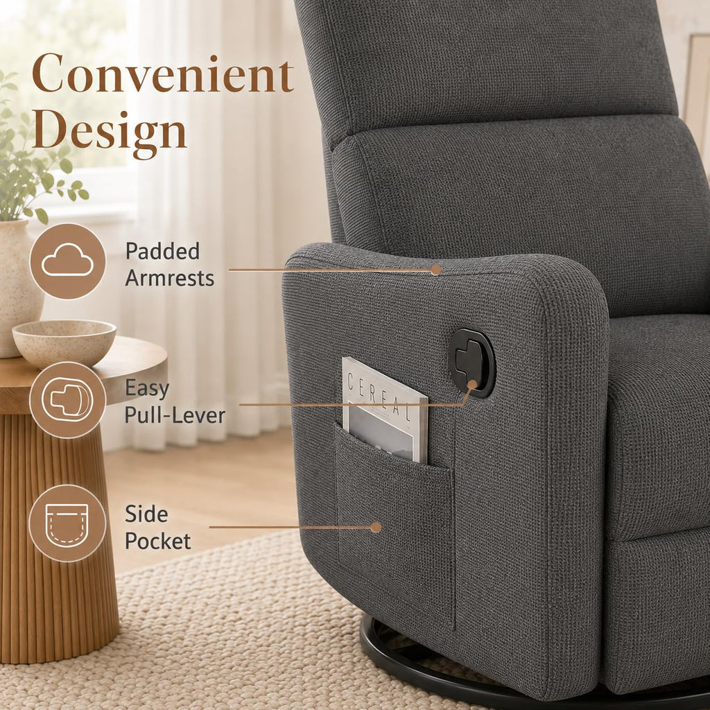 Swivel Rocker Recliner Chair B844