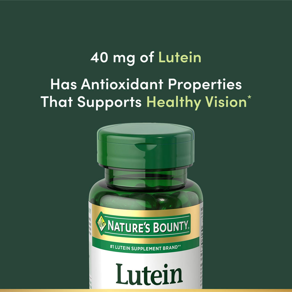 Lutein 40 mg Softgels Eye Health Supplement T575357