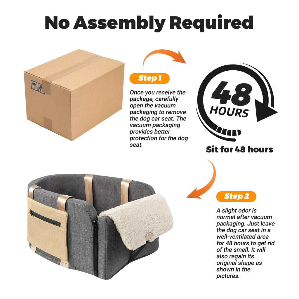 Center Console Dog Car Seat to 18lbs R216739