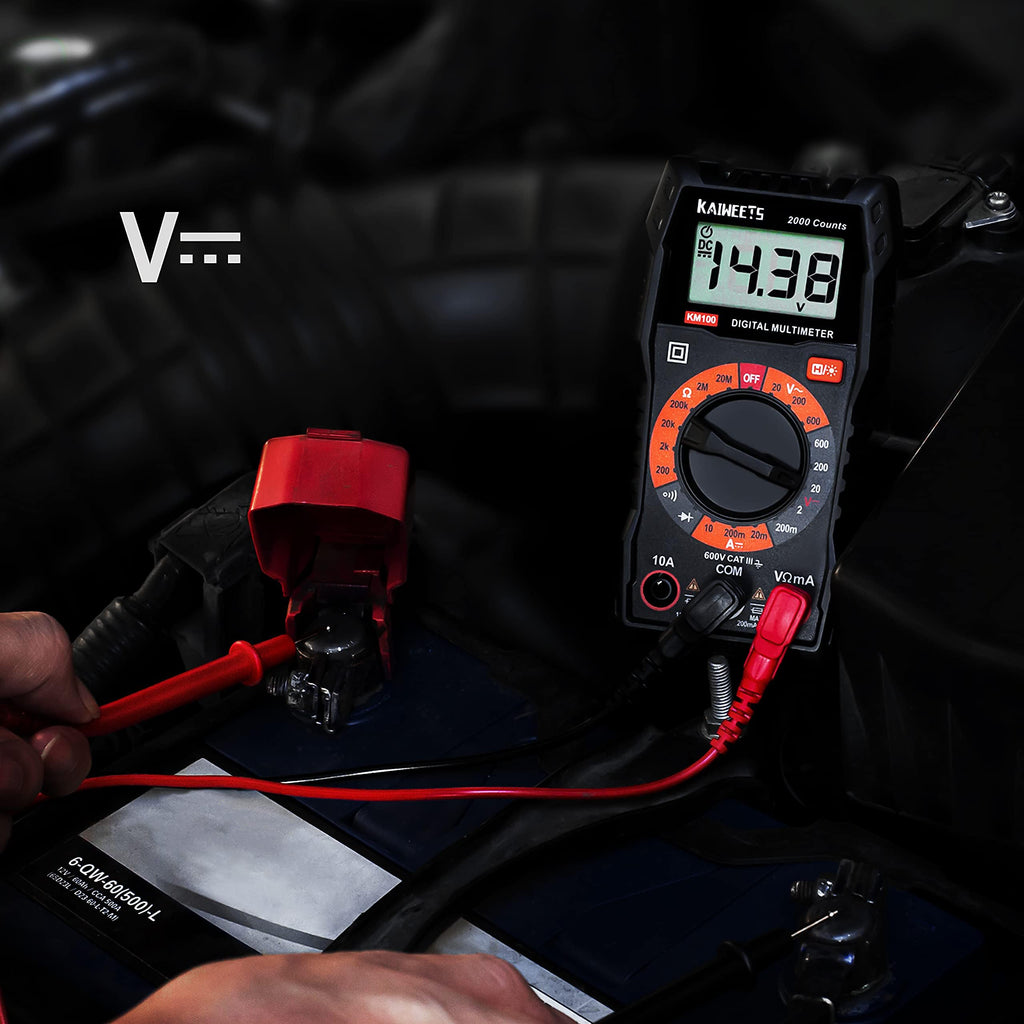 Digital Multimeter Voltmeter with Case K739021