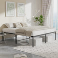Queen Black Metal Platform Bed Frame K916165
