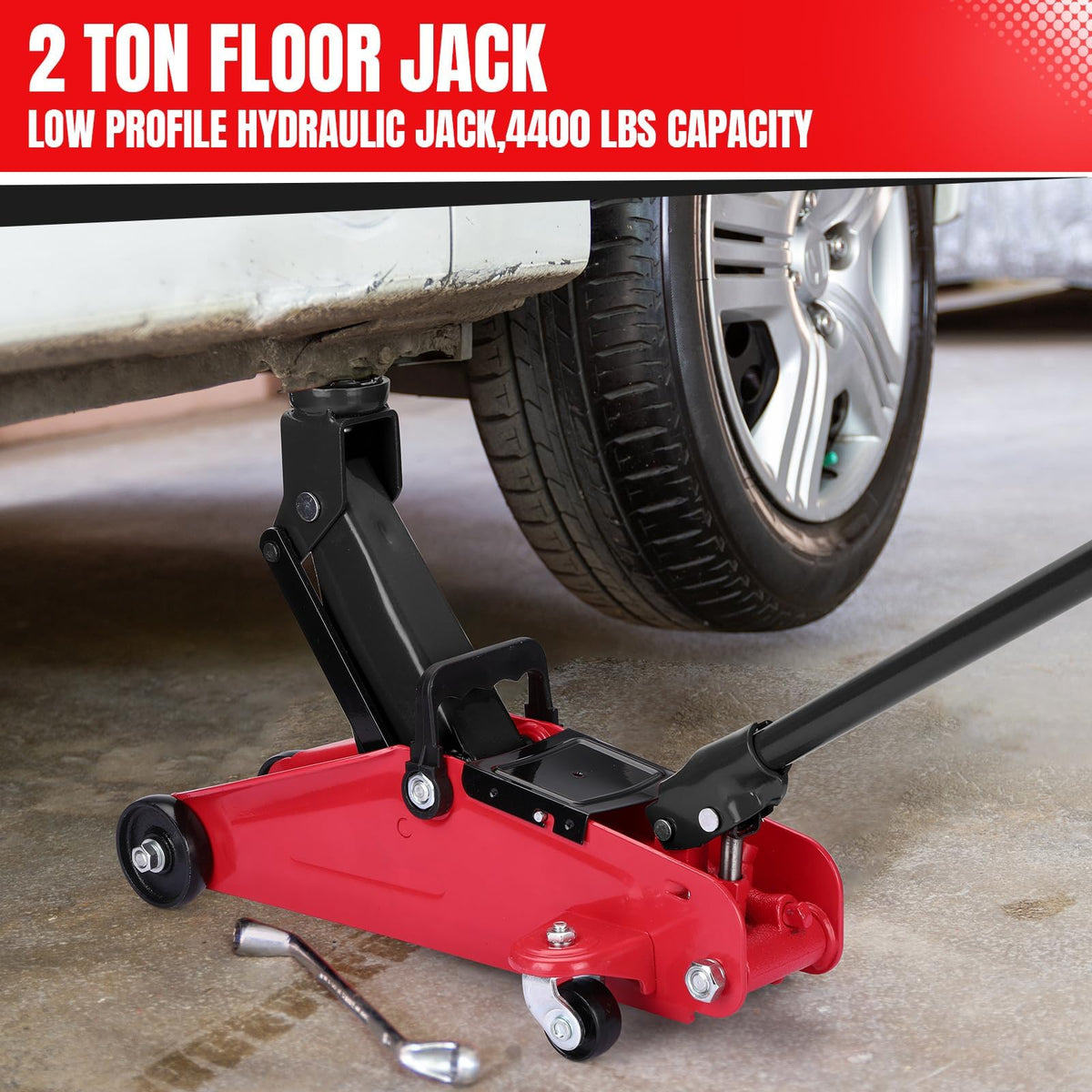 2 Ton Low Profile Hydraulic Floor Jack Q152664