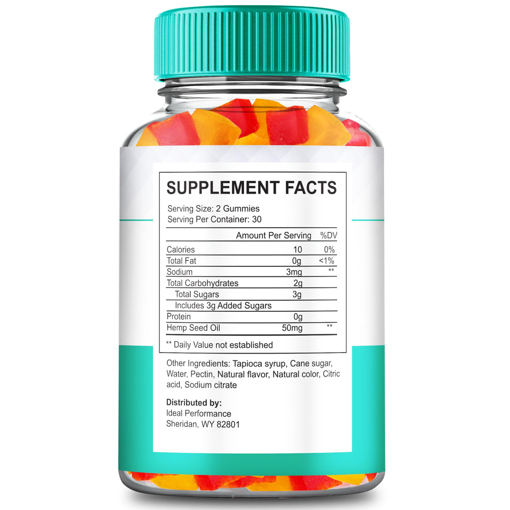 Hemp Gummies 60 Gummies A75664