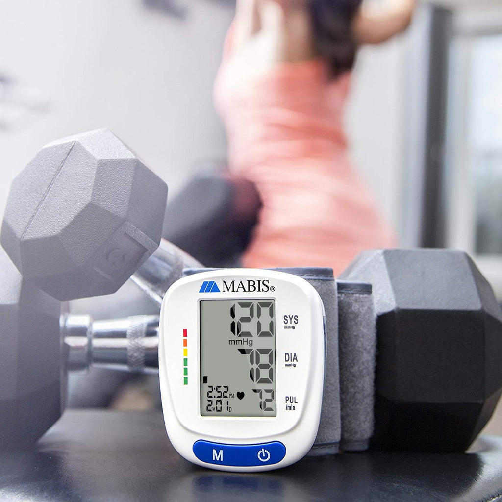 Digital Wrist Blood Pressure Monitor with Automatic Wrist Cuff M6909