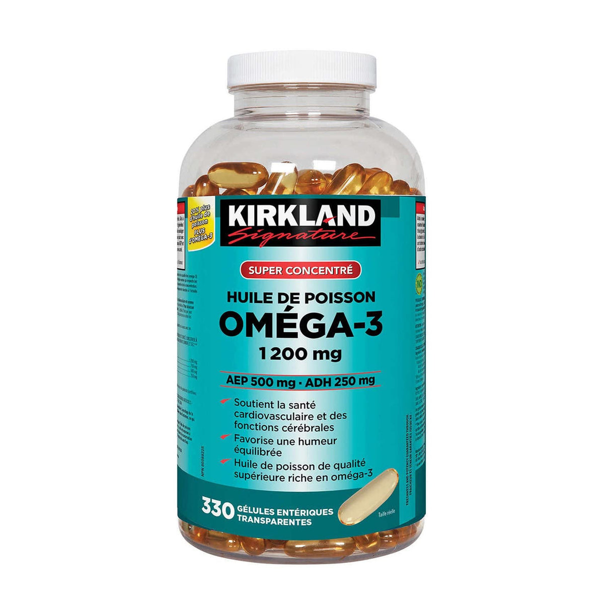 Omega-3 Fish Oil 1000mg 300 Softgels N15103