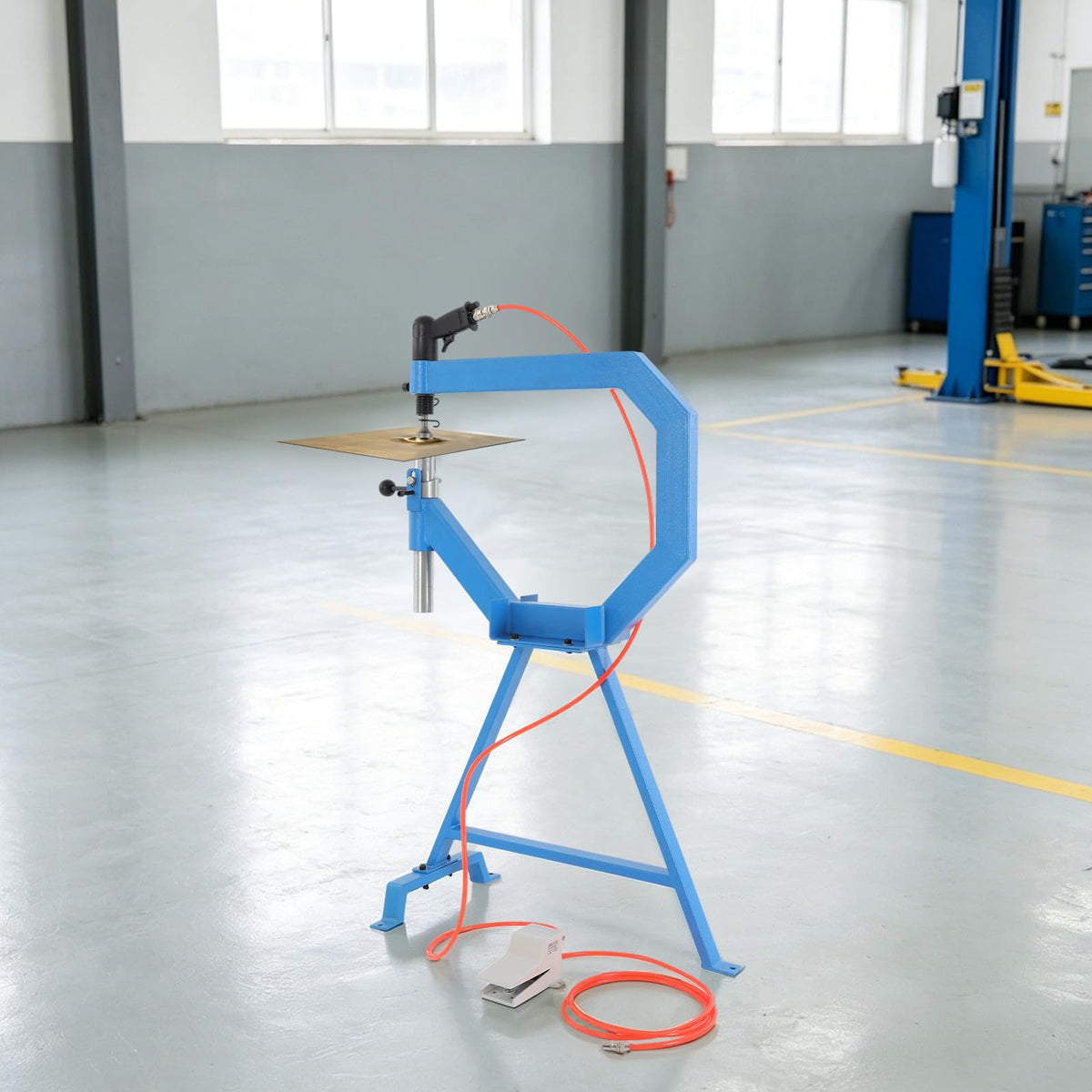 Pneumatic Planishing Hammer with Pedal & Stand V687