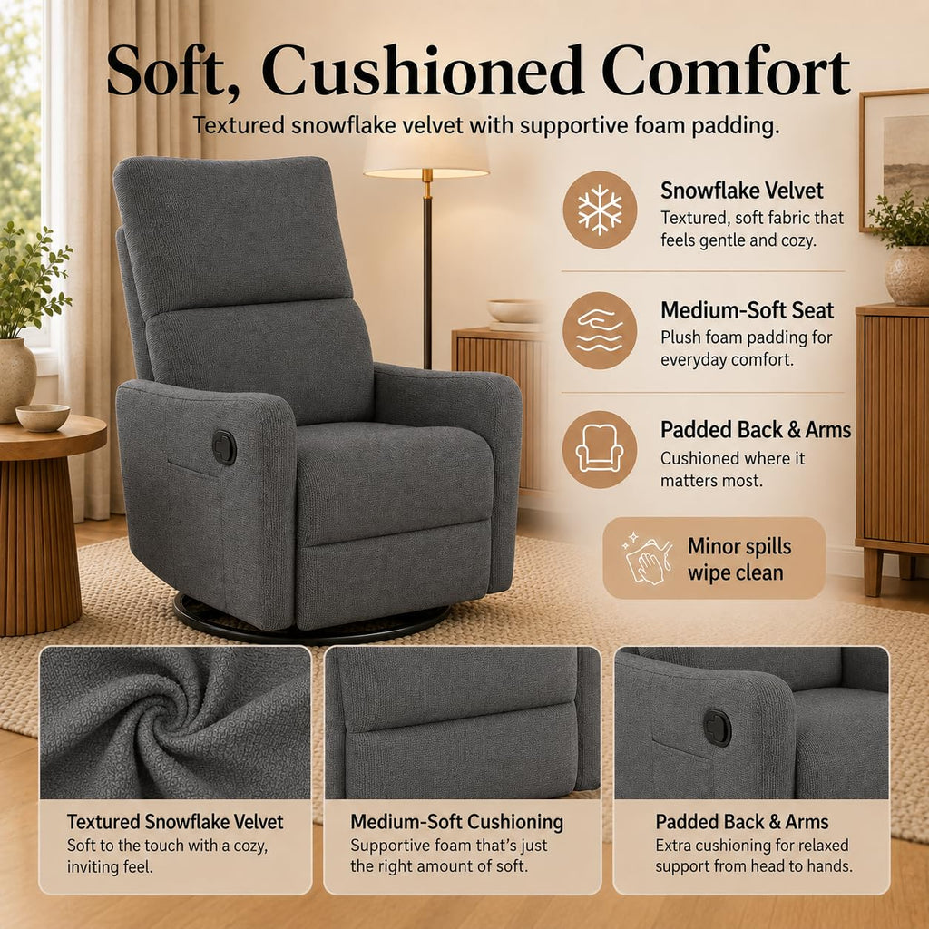 Swivel Rocker Recliner Chair B844