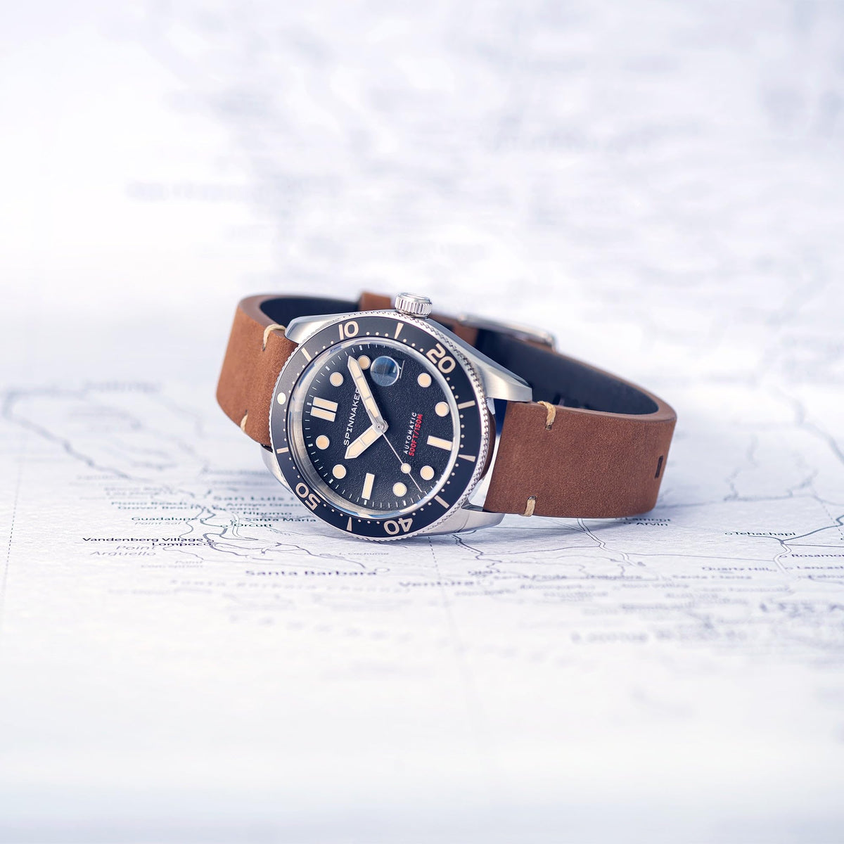 Men's Automatic Dive Watch 40mm Stainless Steel 150m D418