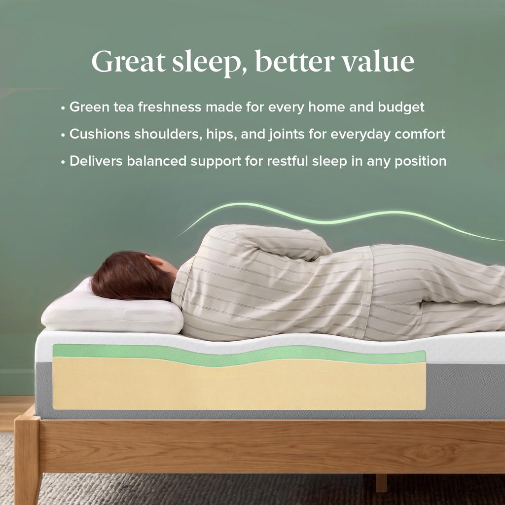 10 Inch Twin Memory Foam Mattress J3294