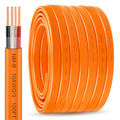 Solid Indoor Electrical Wire 100 FT Orange F52218