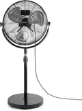20 Inch Heavy Duty High Velocity Metal Stand Pedestal Fan B355