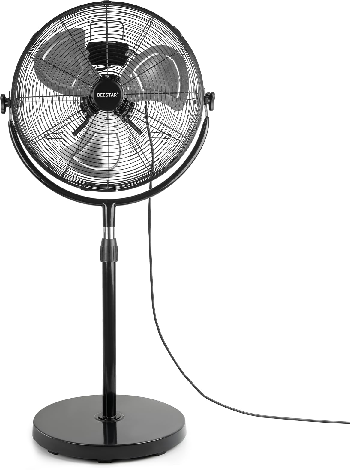 20 Inch Heavy Duty High Velocity Metal Stand Pedestal Fan B355