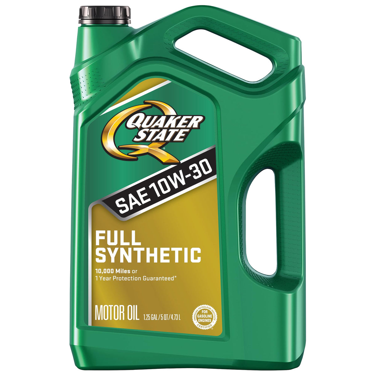 10W-30 Full Synthetic Motor Oil, 5 Quart B406413
