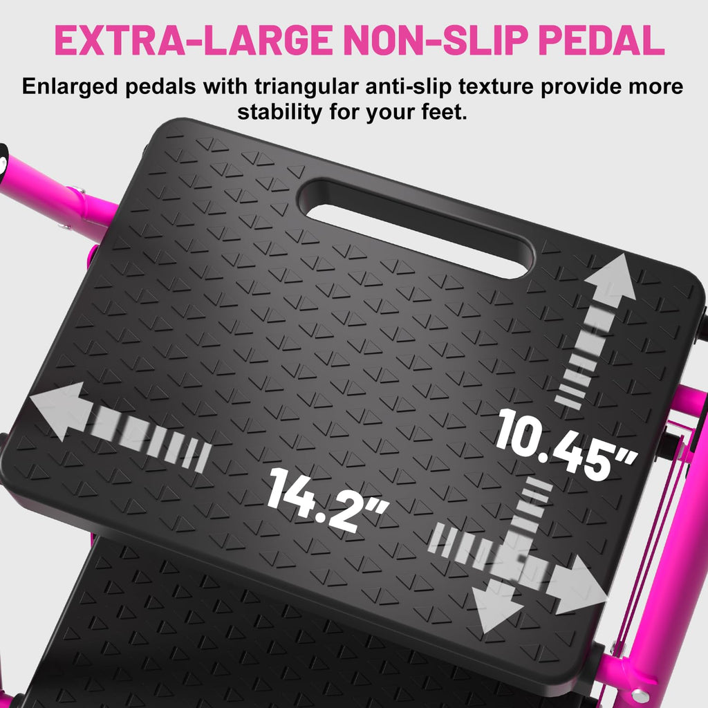 Pink Foldable 2 Step Ladder U21239