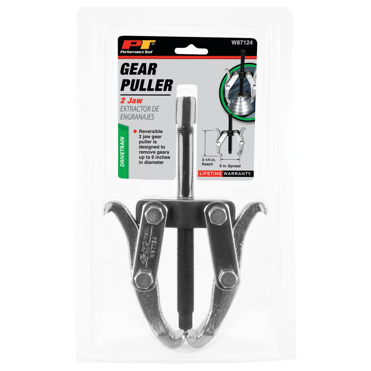 6 in. 2-Jaw Gear Puller N3616