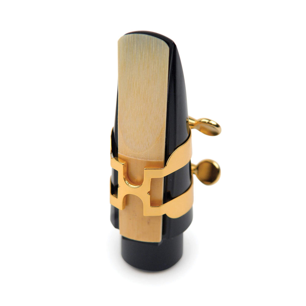 Gold-plated Alto Sax Ligature & Cap D9124