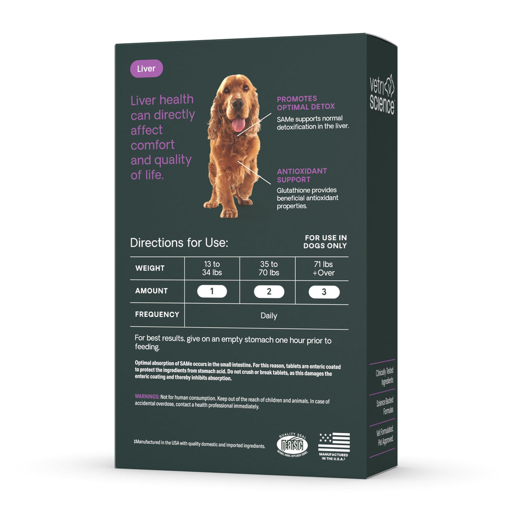 Liver Health Tablets for Dogs 30 Count E317