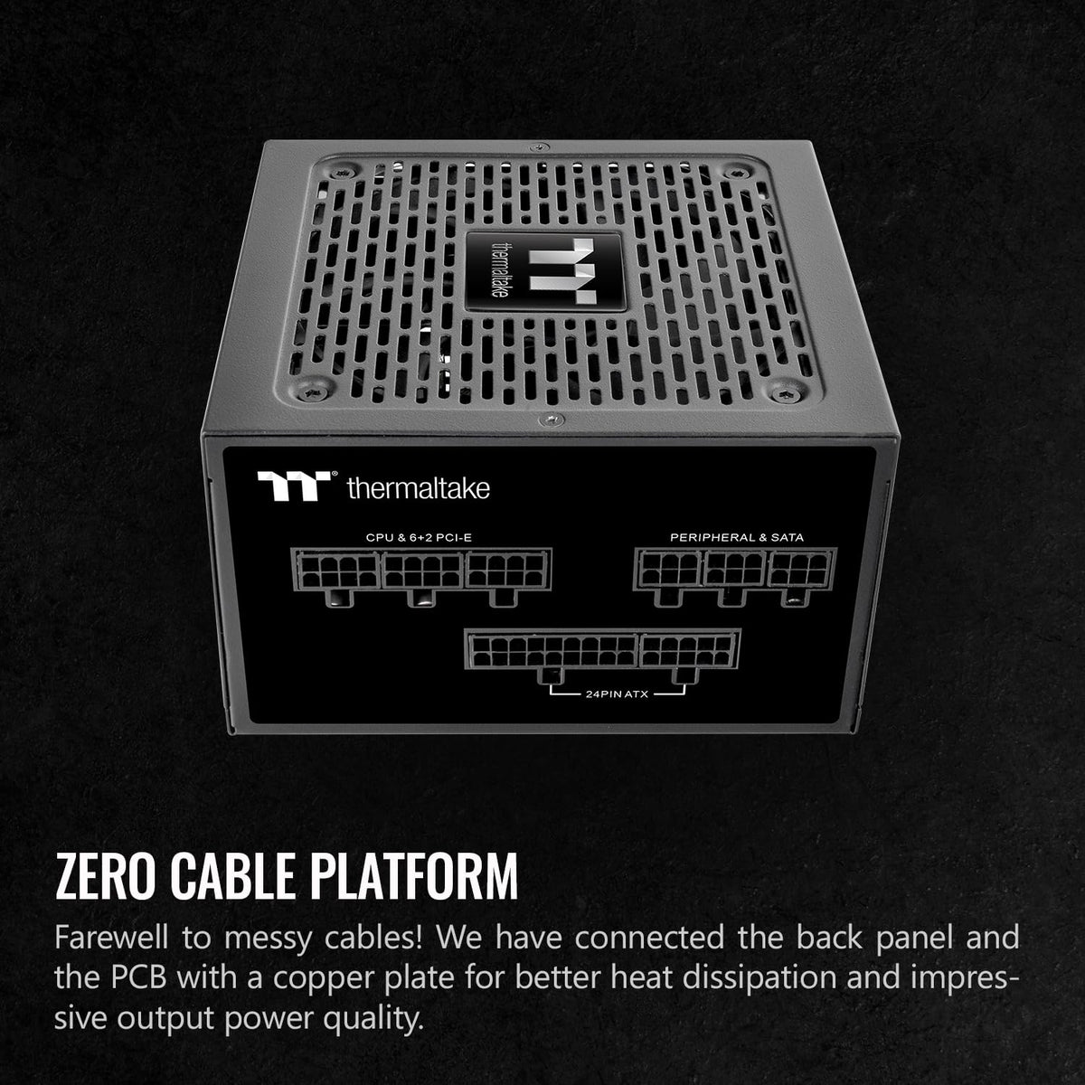 Fully Modular ATX 750W Power Supply 80 Plus Gold T304