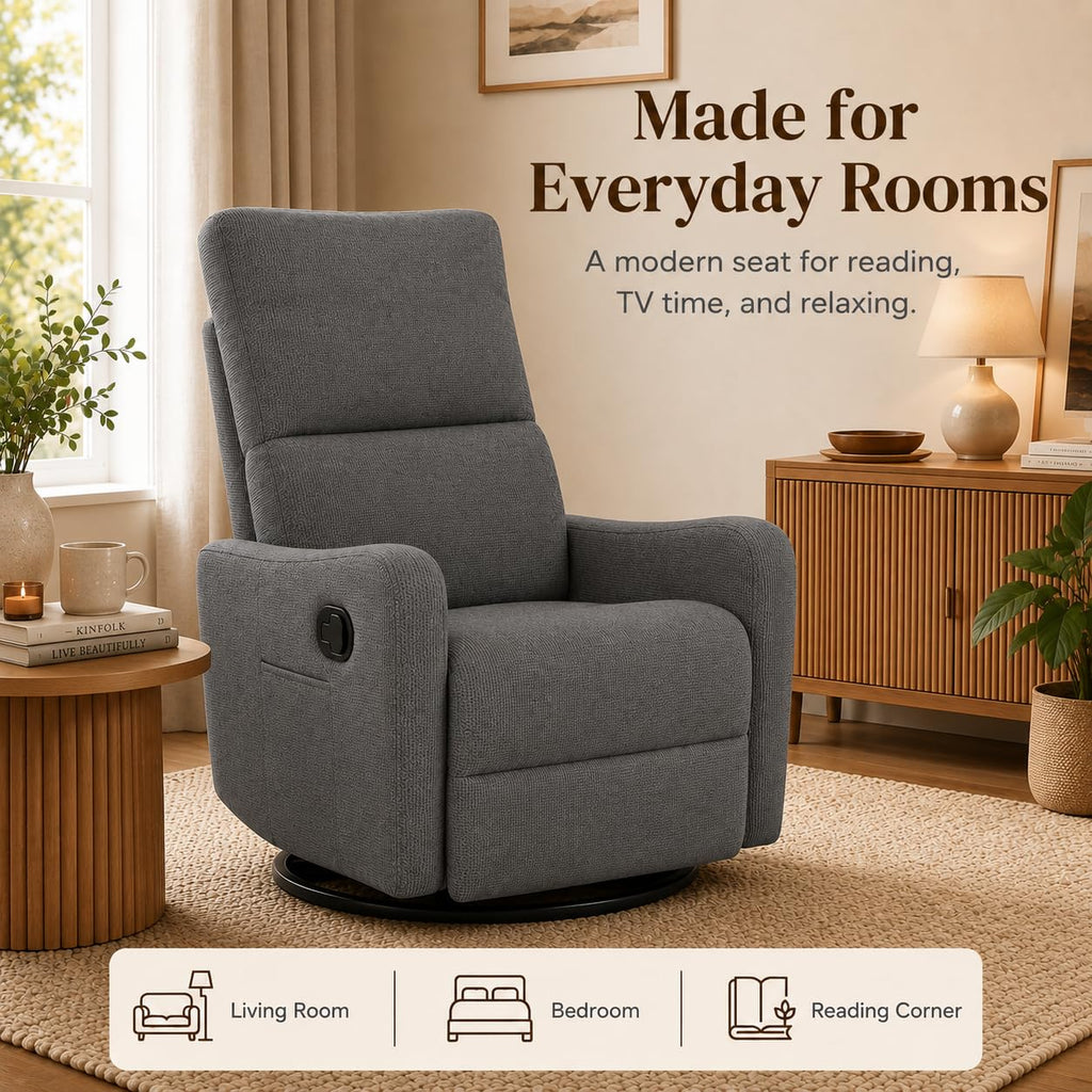 Swivel Rocker Recliner Chair B844