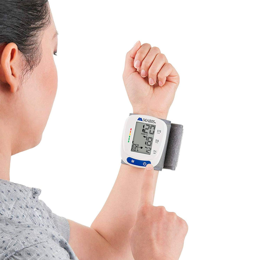 Digital Wrist Blood Pressure Monitor with Automatic Wrist Cuff M6909