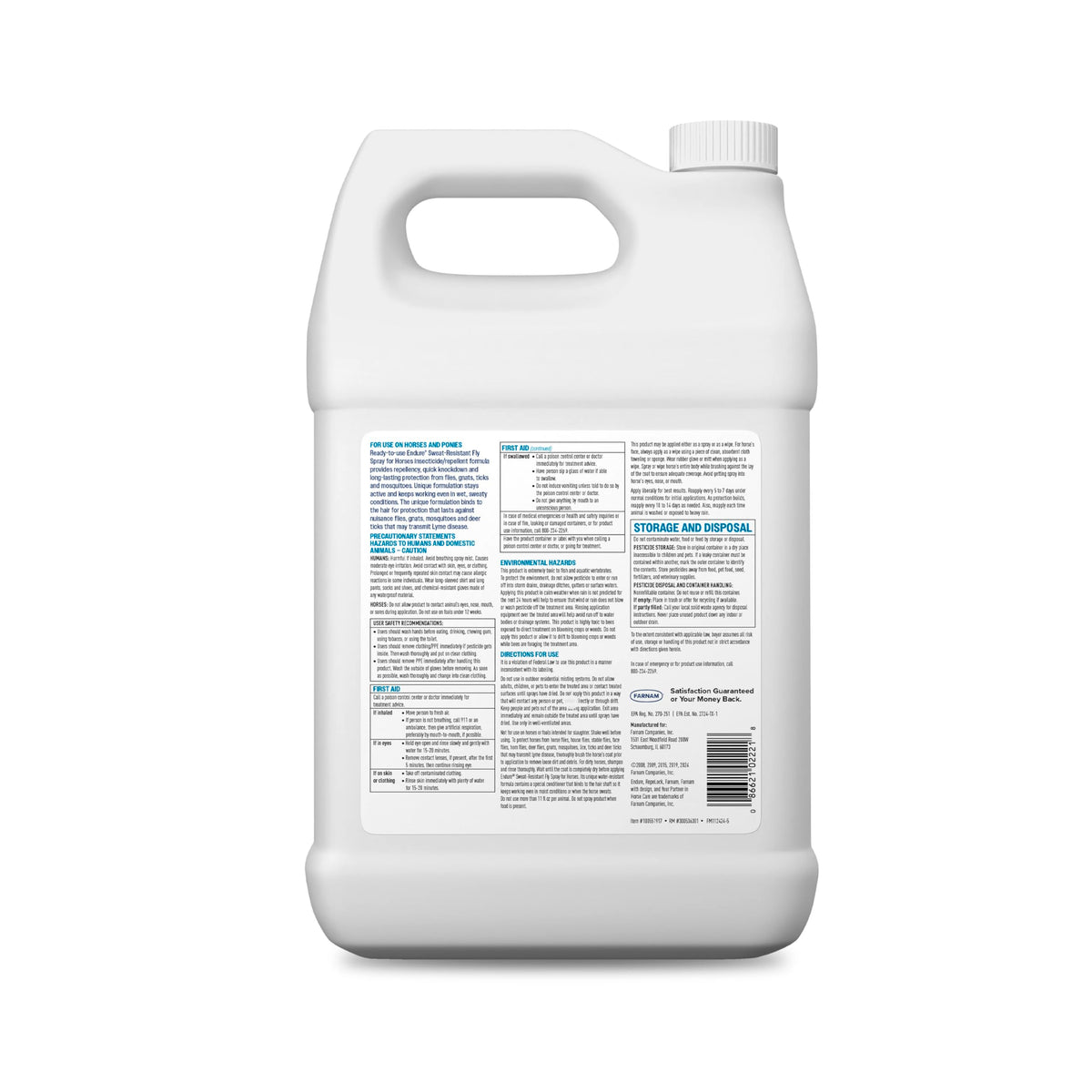 Fly Spray for Horses 128 oz Refill X40436