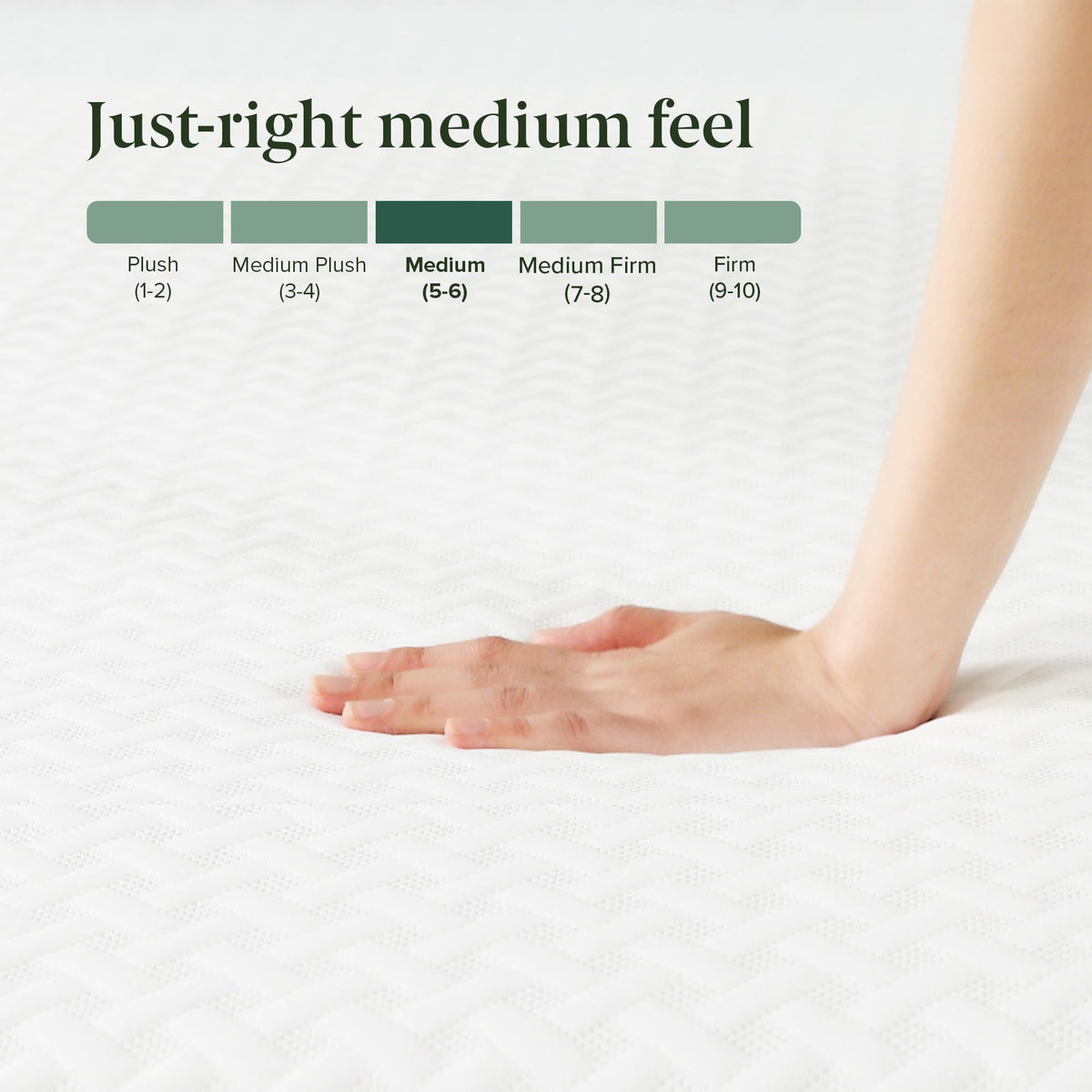 10 Inch Twin Memory Foam Mattress J3294