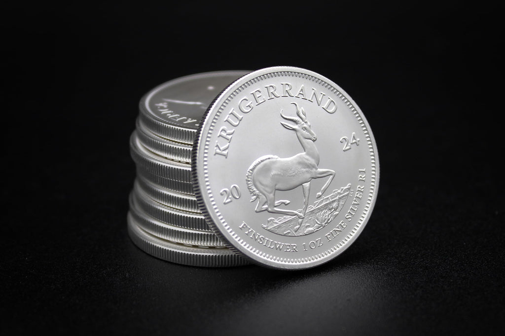1 oz South African Silver Krugerrand Coin C75294