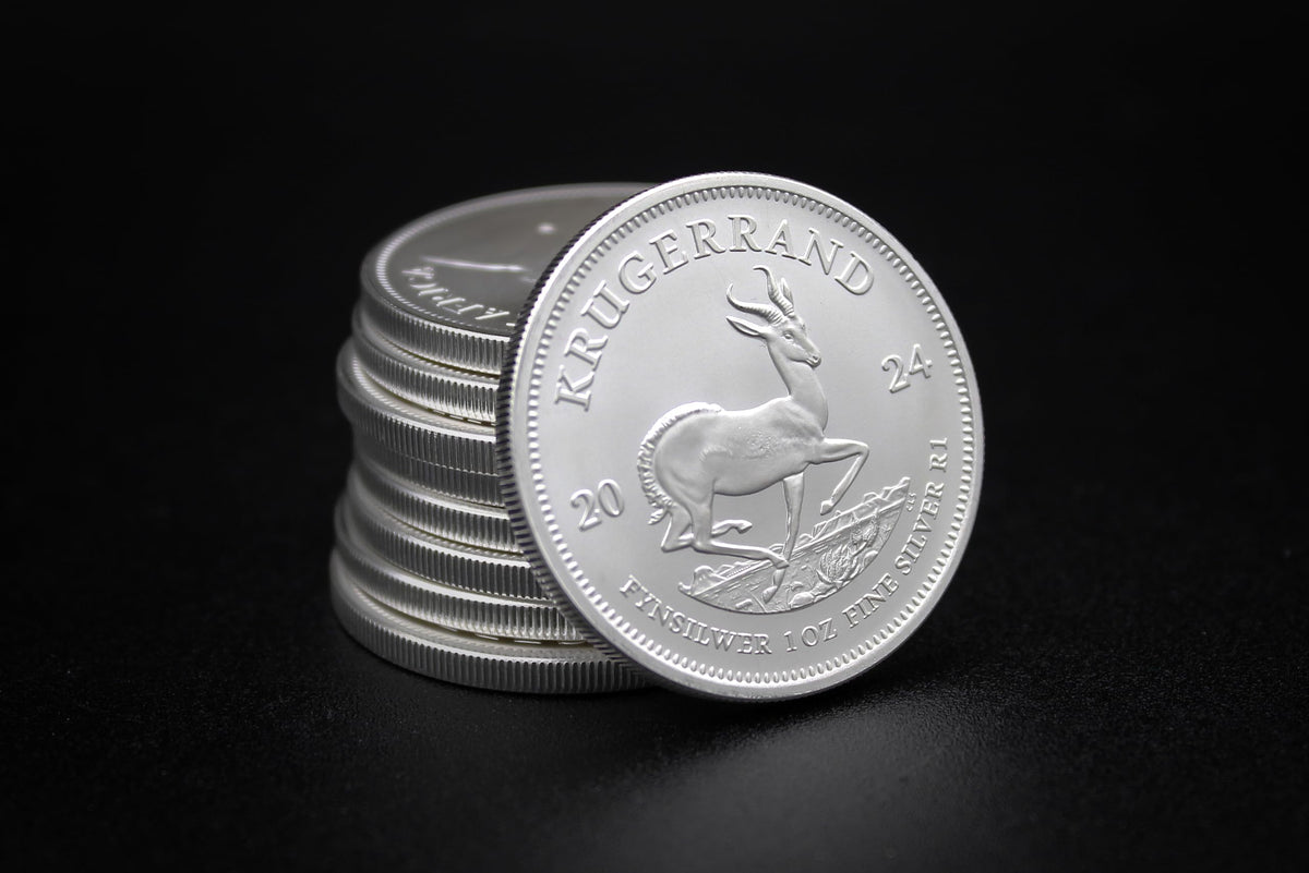 1 oz South African Silver Krugerrand Coin C75294